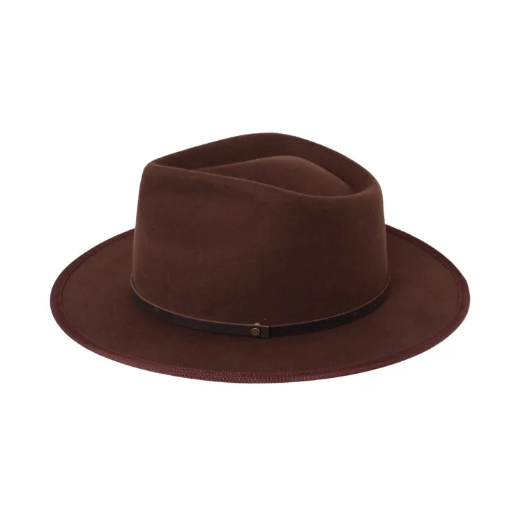 28 Eastern Ando Fedora - Chocolate