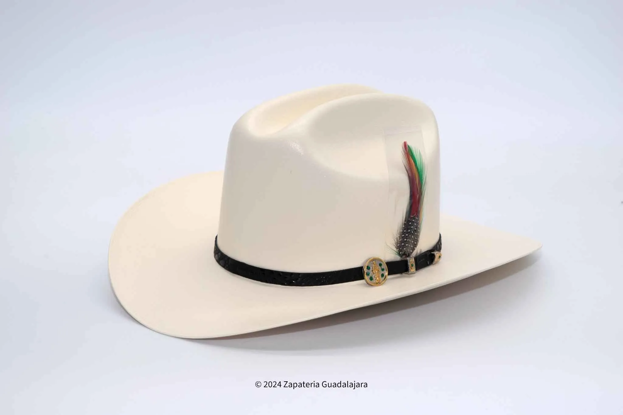 5000X MASTER TELAR CHAPARRAL SINALOA SAN JUDAS TADEO COWBOY HAT -STONE