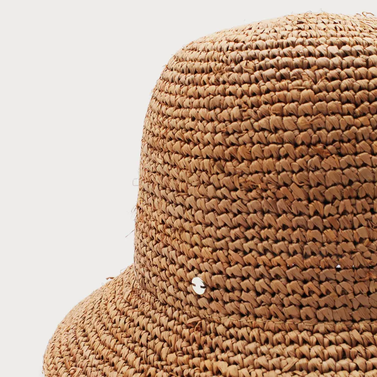 Ace Of Something Oonadatta Crochet Bucket Hat - Burnt Orange