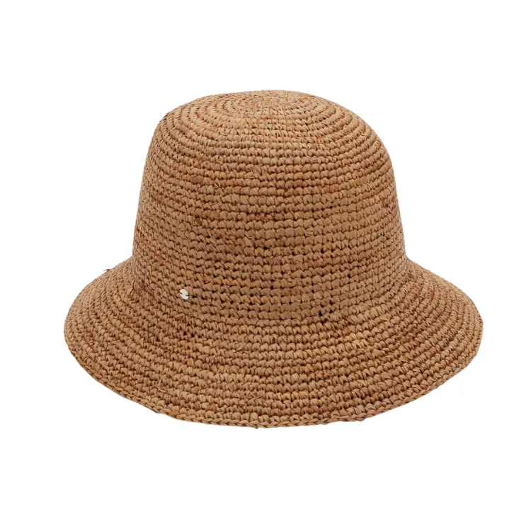 Ace Of Something Oonadatta Crochet Bucket Hat - Burnt Orange