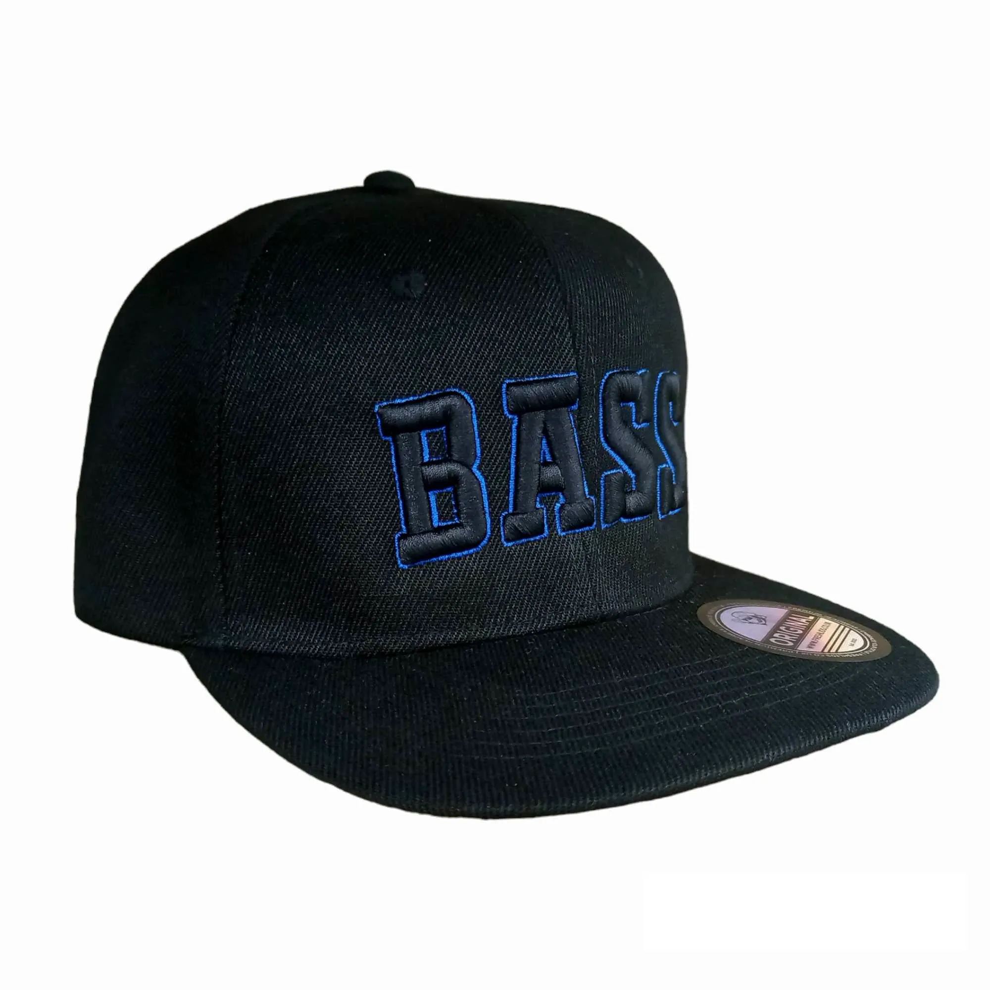 Bass Snapback - Black/Blue