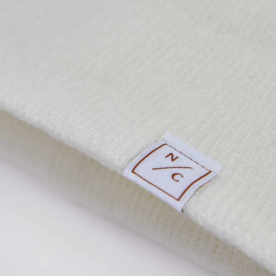 Beanie in Winter White