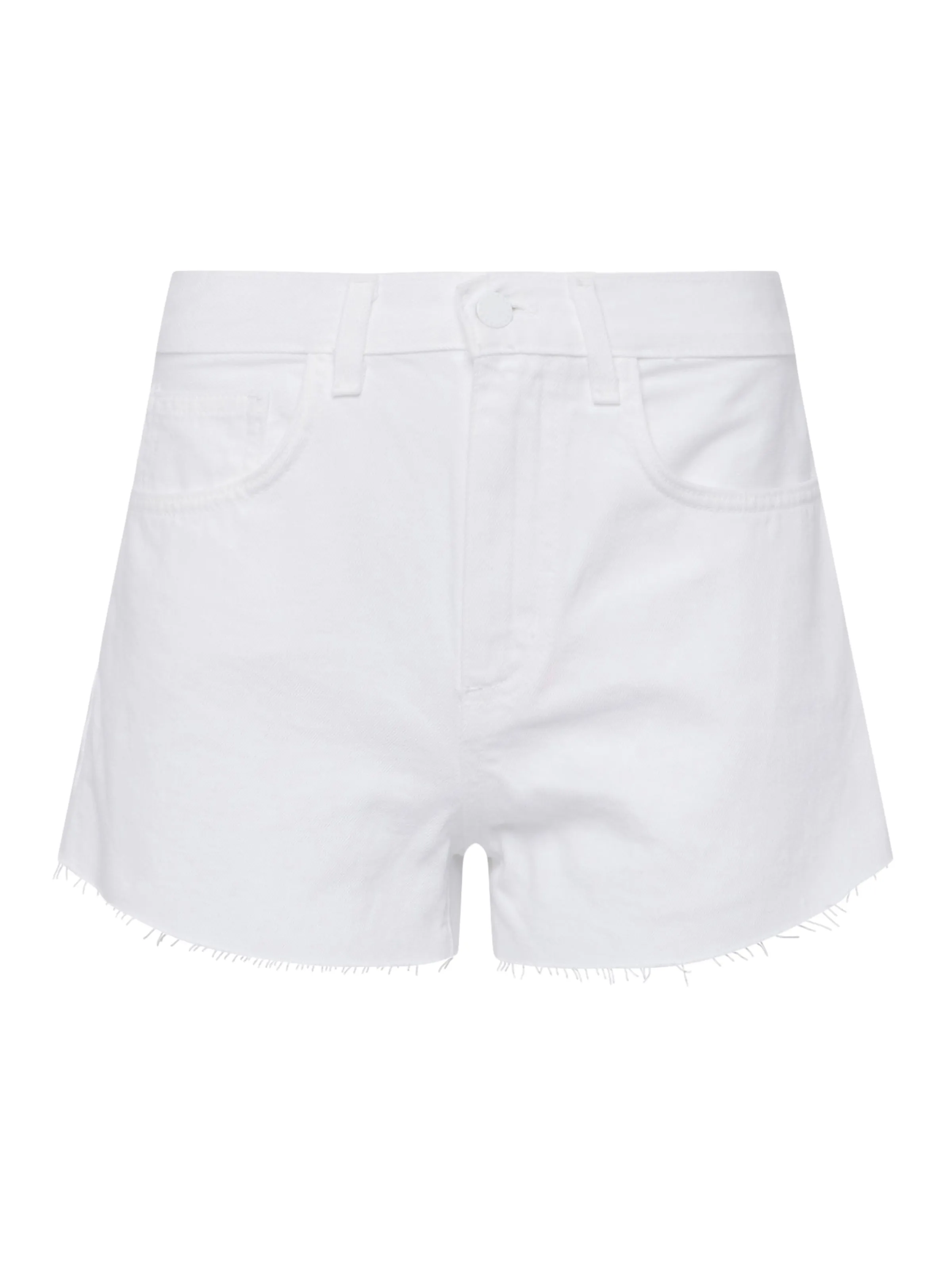 Beck Raw-Hem Denim Short