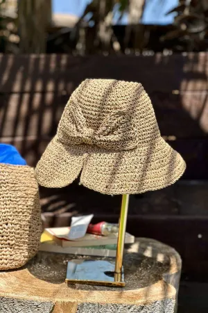 Camel Straw Hat 14527