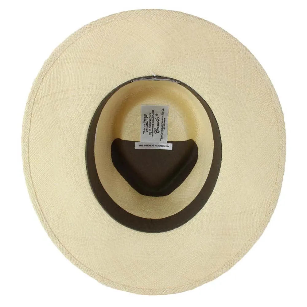 Camilo Panama Country Natural Black Band - Big Brim (Fine Grade)