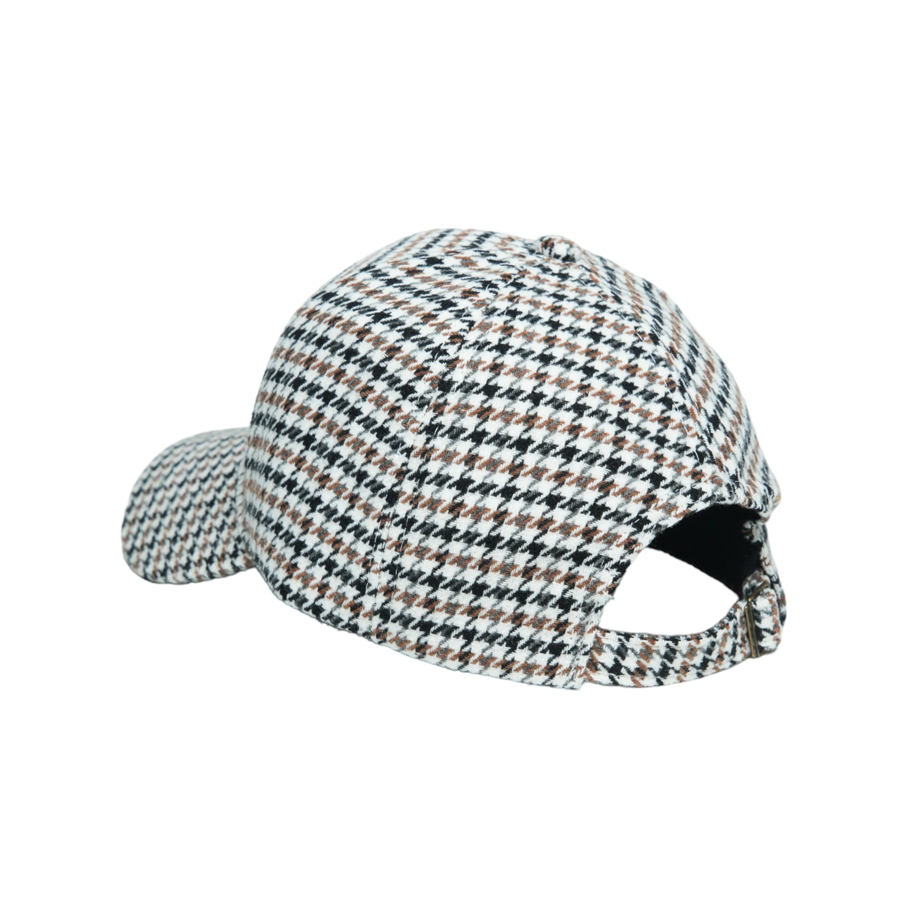 Chokore Autumn Herringbone Pattern Baseball Cap (White)