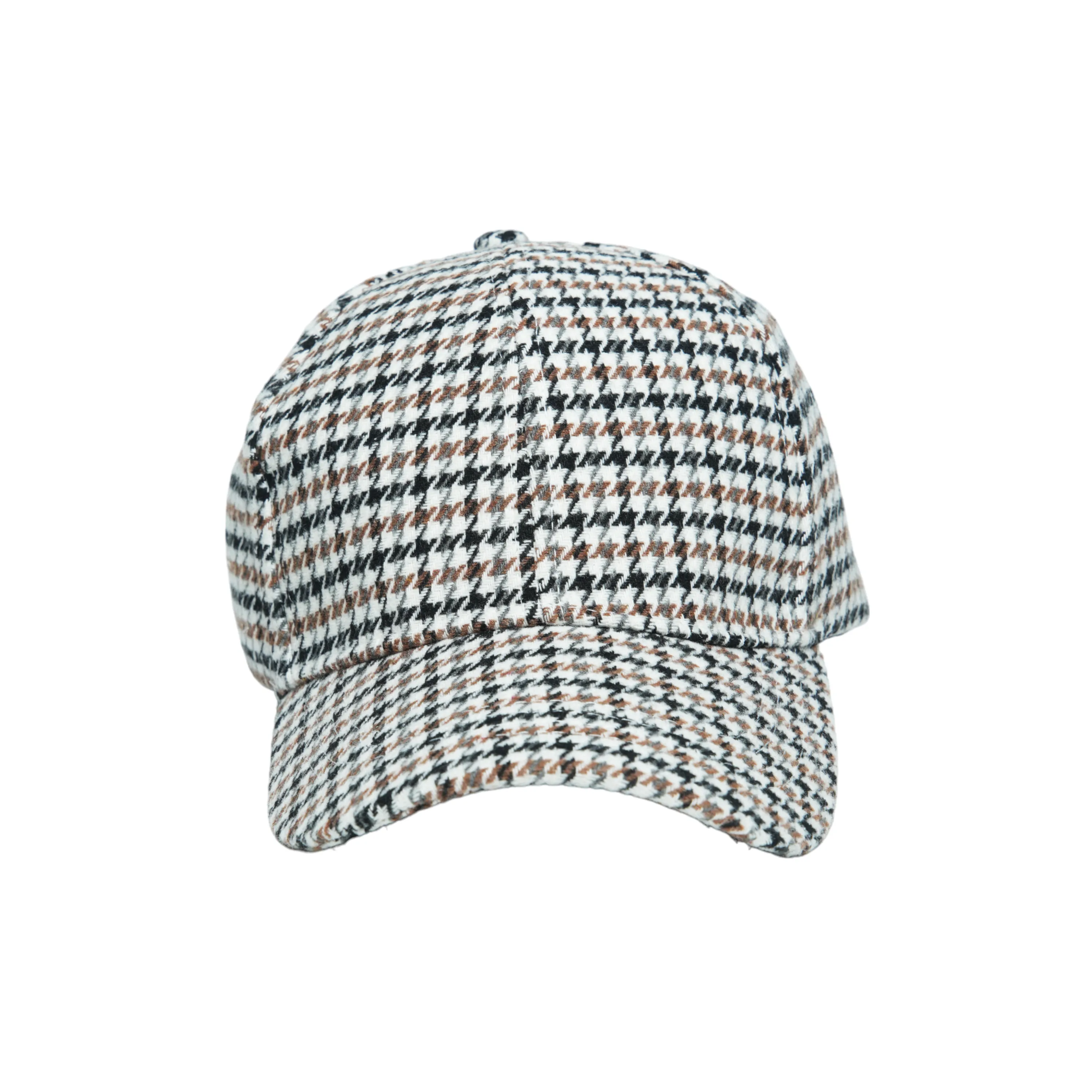 Chokore Autumn Herringbone Pattern Baseball Cap (White)