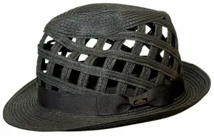 Conner Sewn Braid Ventilated Fedora