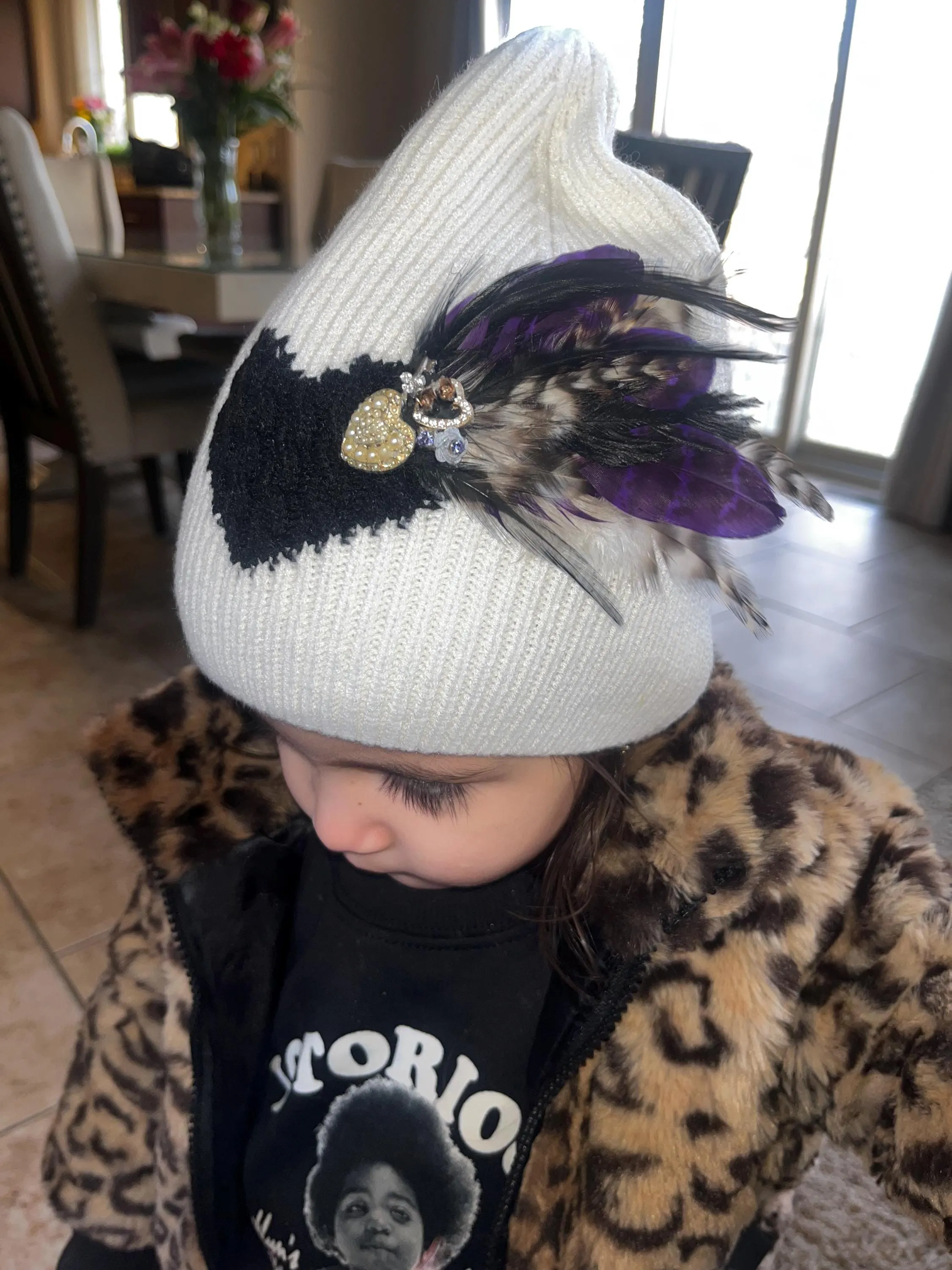 Custom Designed Embellished Knit Hats for all ages and any occasion