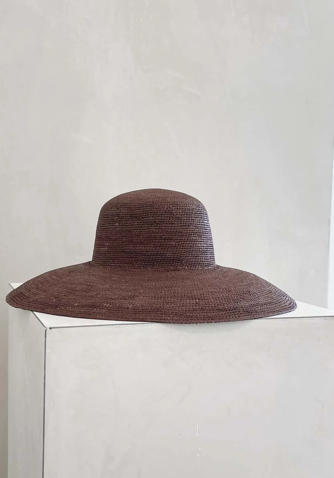 EVA SUN HAT CHOCOLATE