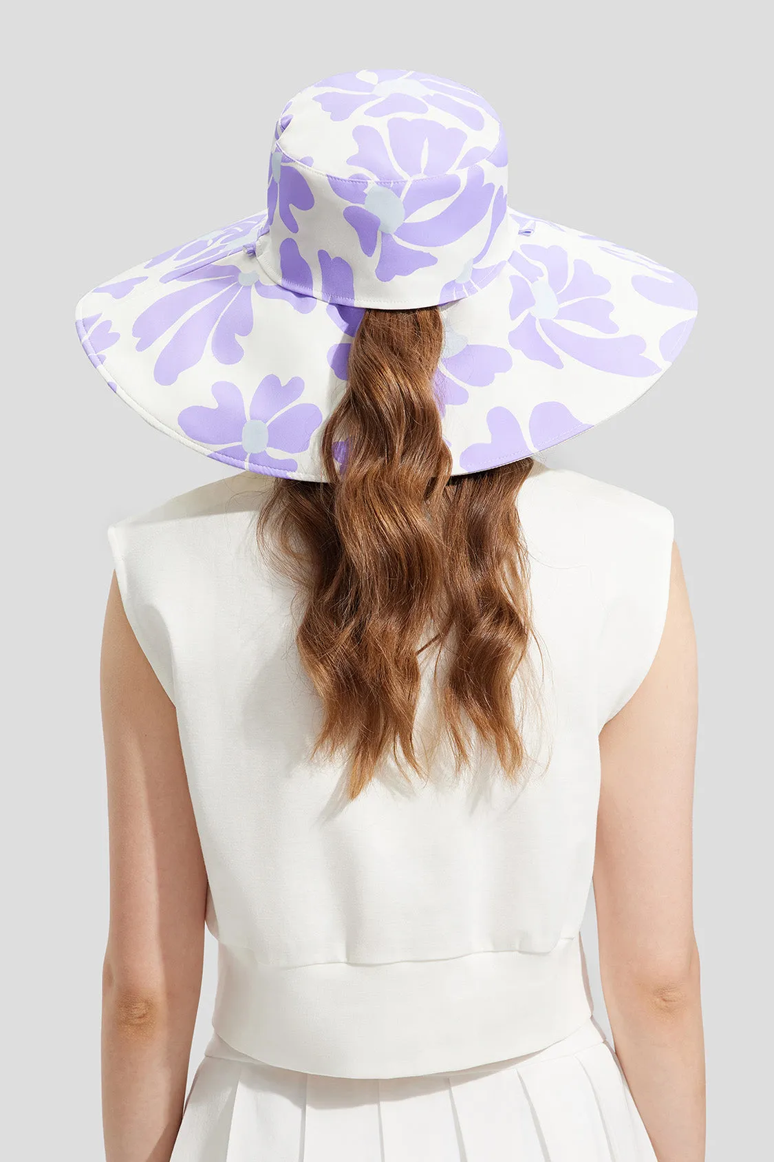 Flora - Women's Reversible Sun Hat with Floral Design UPF50 