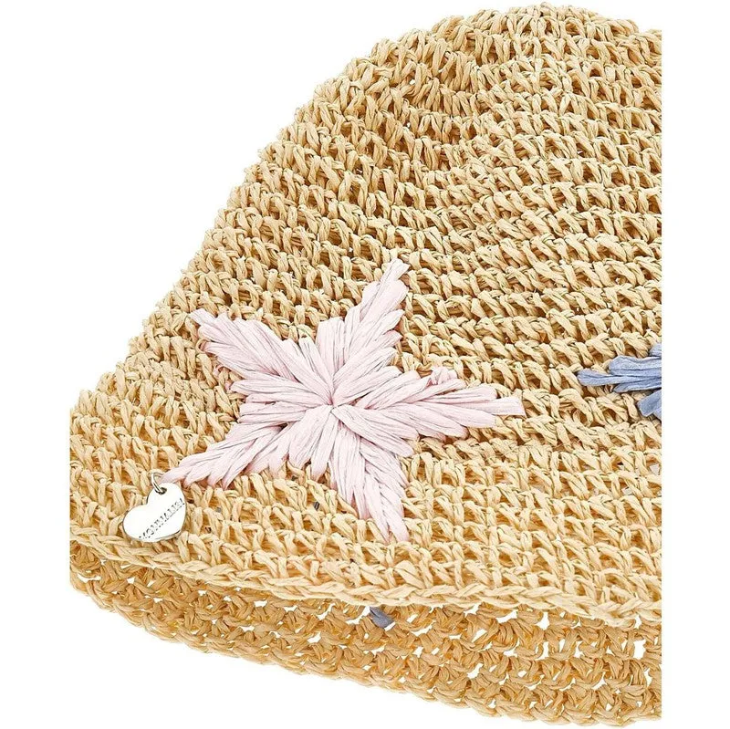 Girls Star Straw Hat