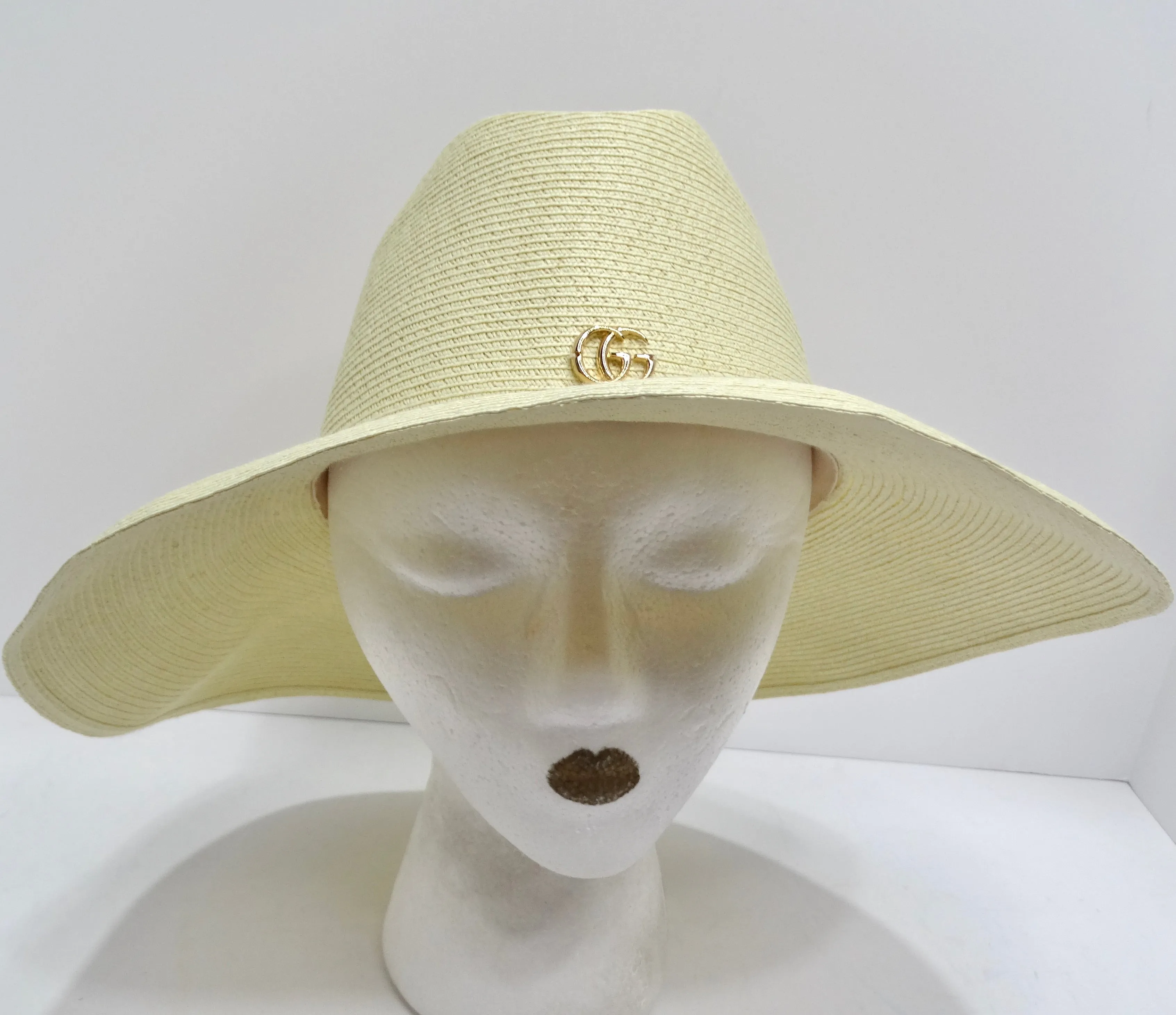 Gucci Papier Wide Brim Hat