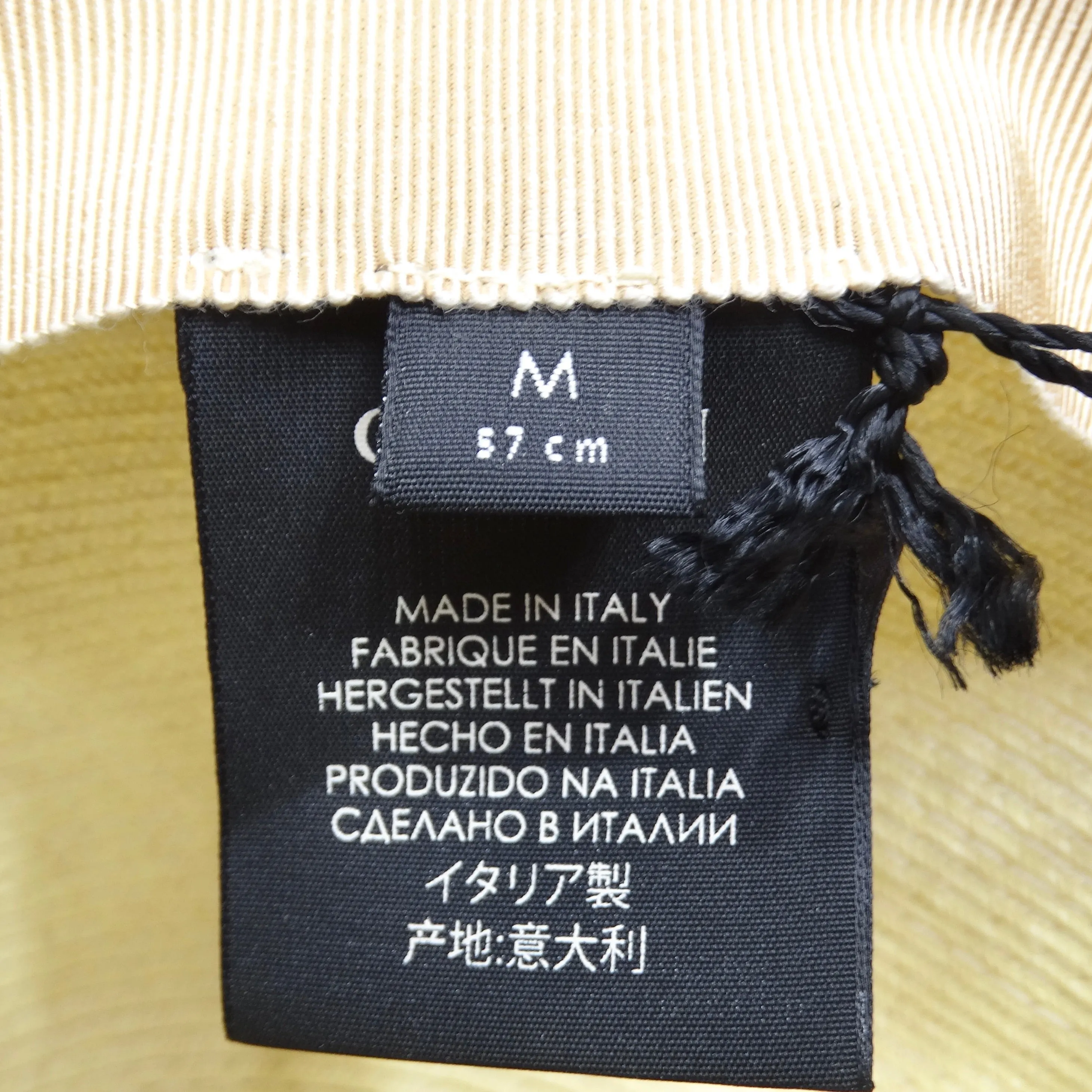 Gucci Papier Wide Brim Hat