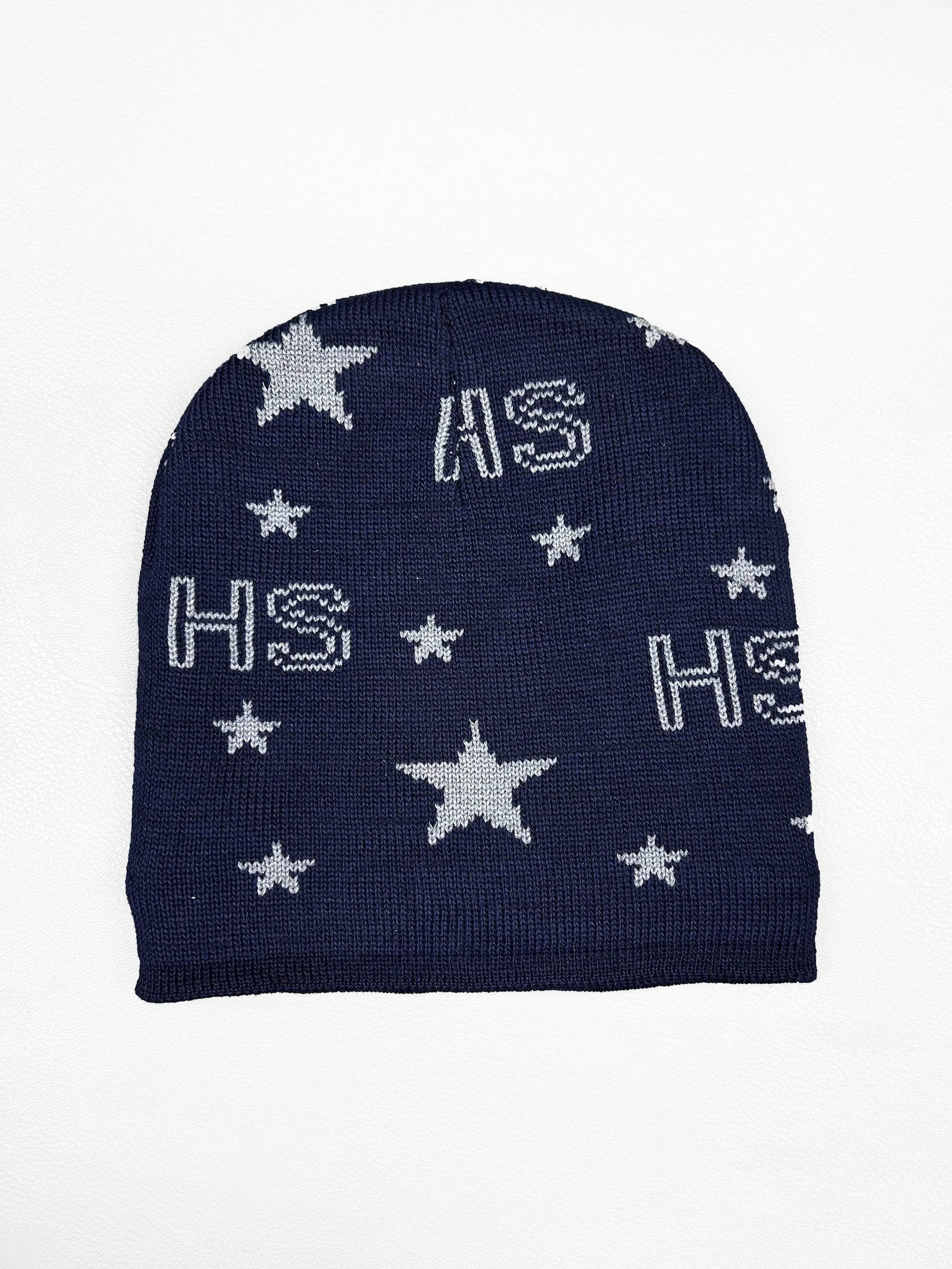 HS Navy Blue Beanie Winter Cap For Men BWC19