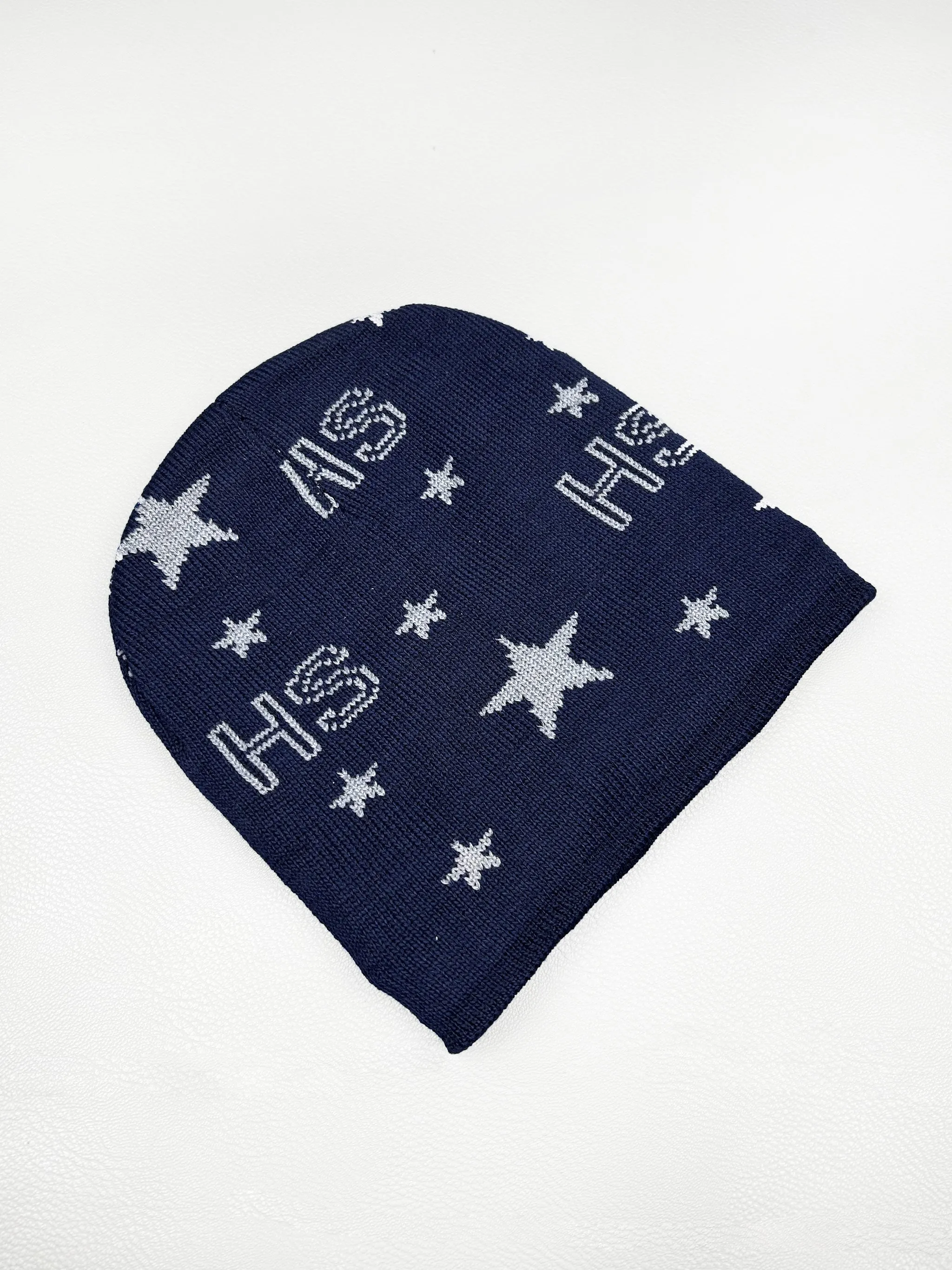 HS Navy Blue Beanie Winter Cap For Men BWC19