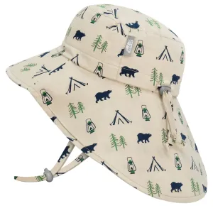 Jan & Jul Gro-With-Me Cotton Adventure Hat - Bear Camp