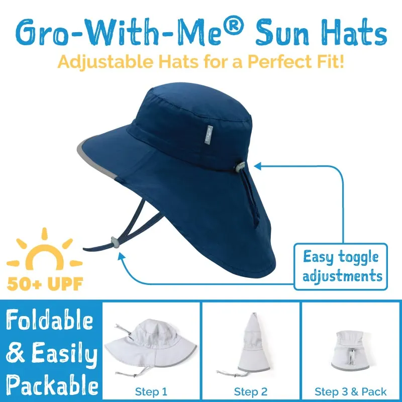 Jan & Jul Gro-With-Me Cotton Adventure Hat - Daisy