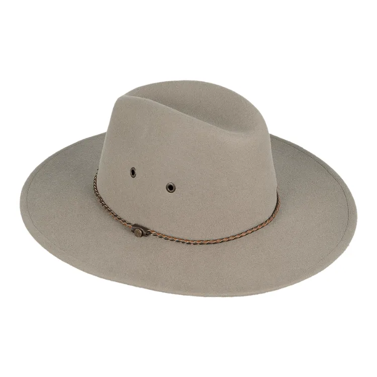 Kooringal Wide Brim Fedora Marshall - Natural