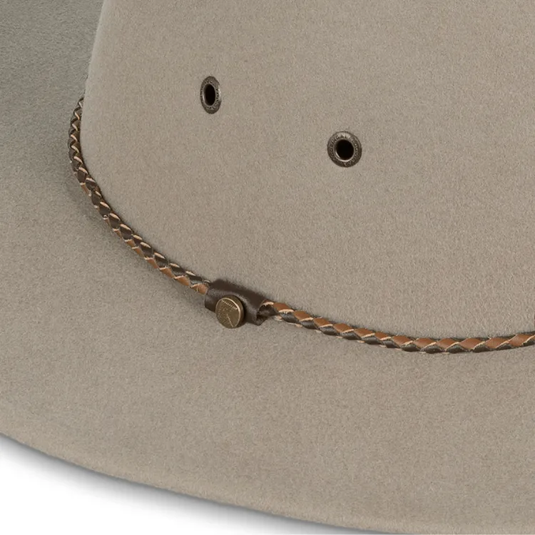 Kooringal Wide Brim Fedora Marshall - Natural