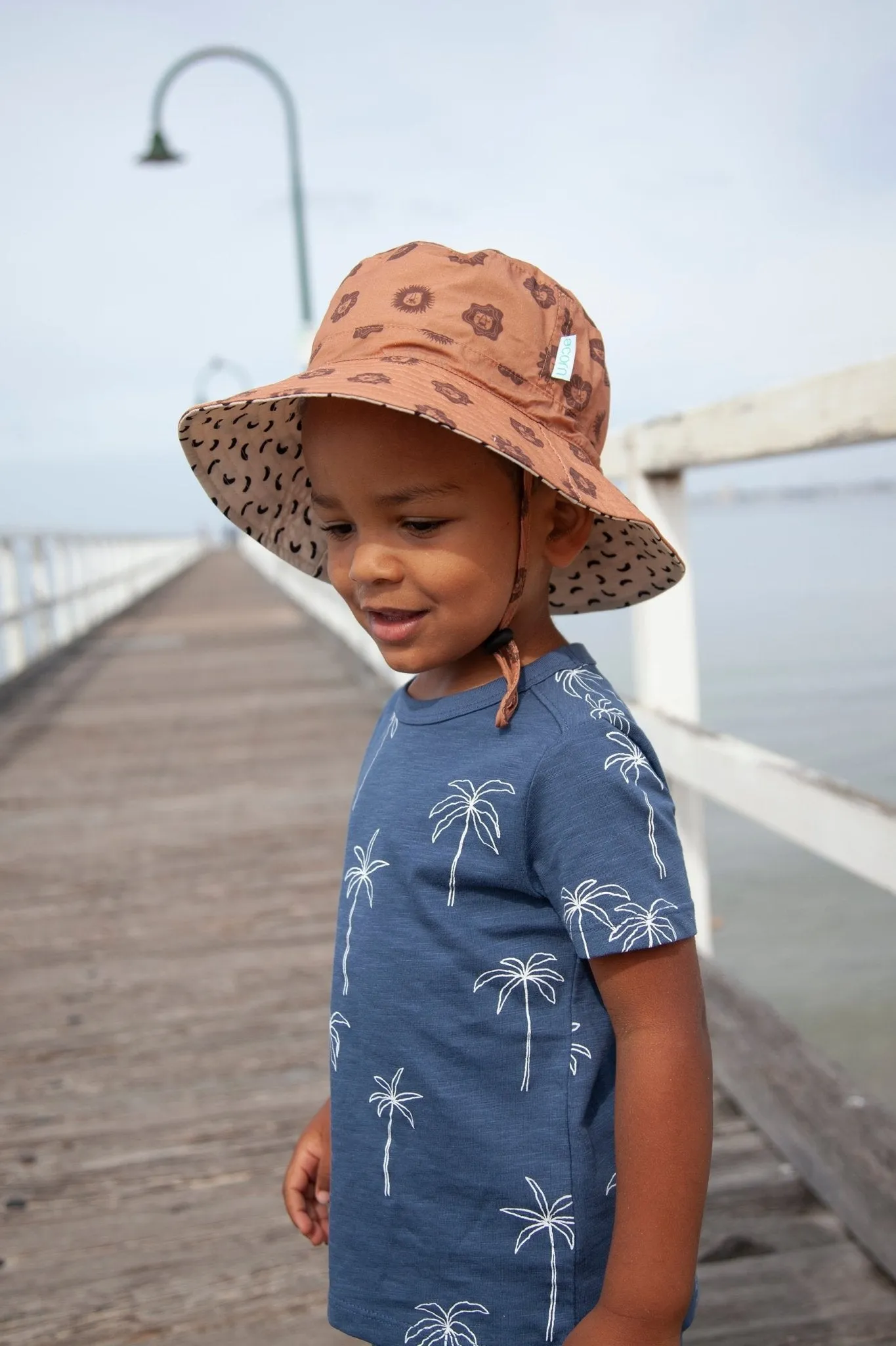 Lions Wide Brim Bucket Hat