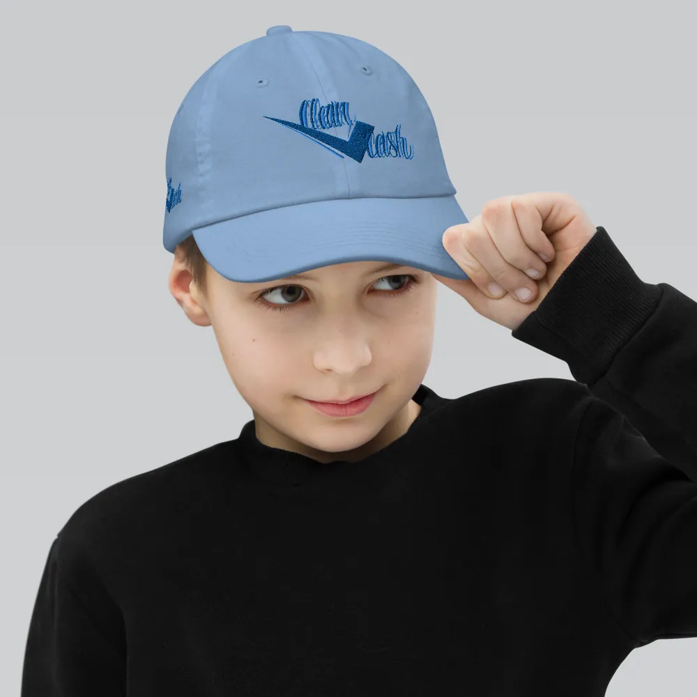 Lt wear Check Clean Cash sky blue Youth baseball cap