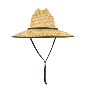 Mat Straw Lifeguard Hats - Decky 528, Lunada Bay - Lot of 50 Hats