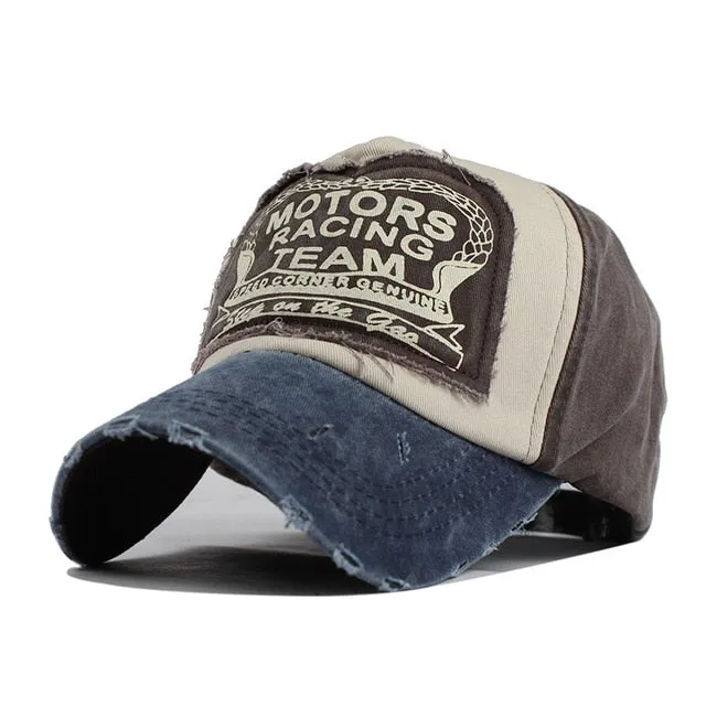 Men's Vintage Racing Team Baseball Cap