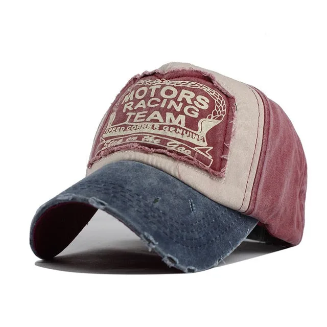 Men's Vintage Racing Team Baseball Cap