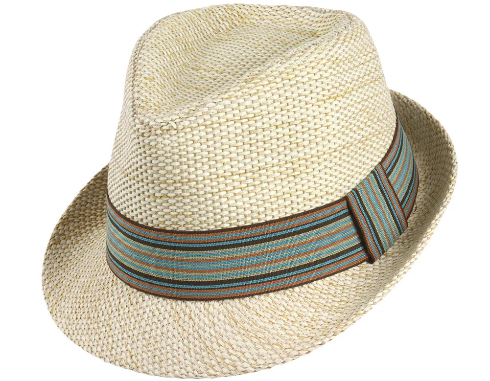 Newport Woven Straw Fedora