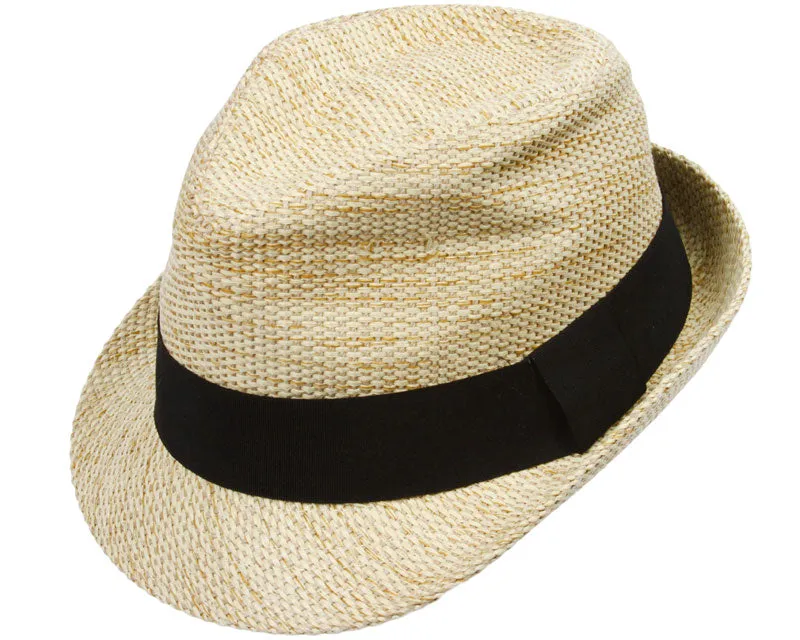 Newport Woven Straw Fedora