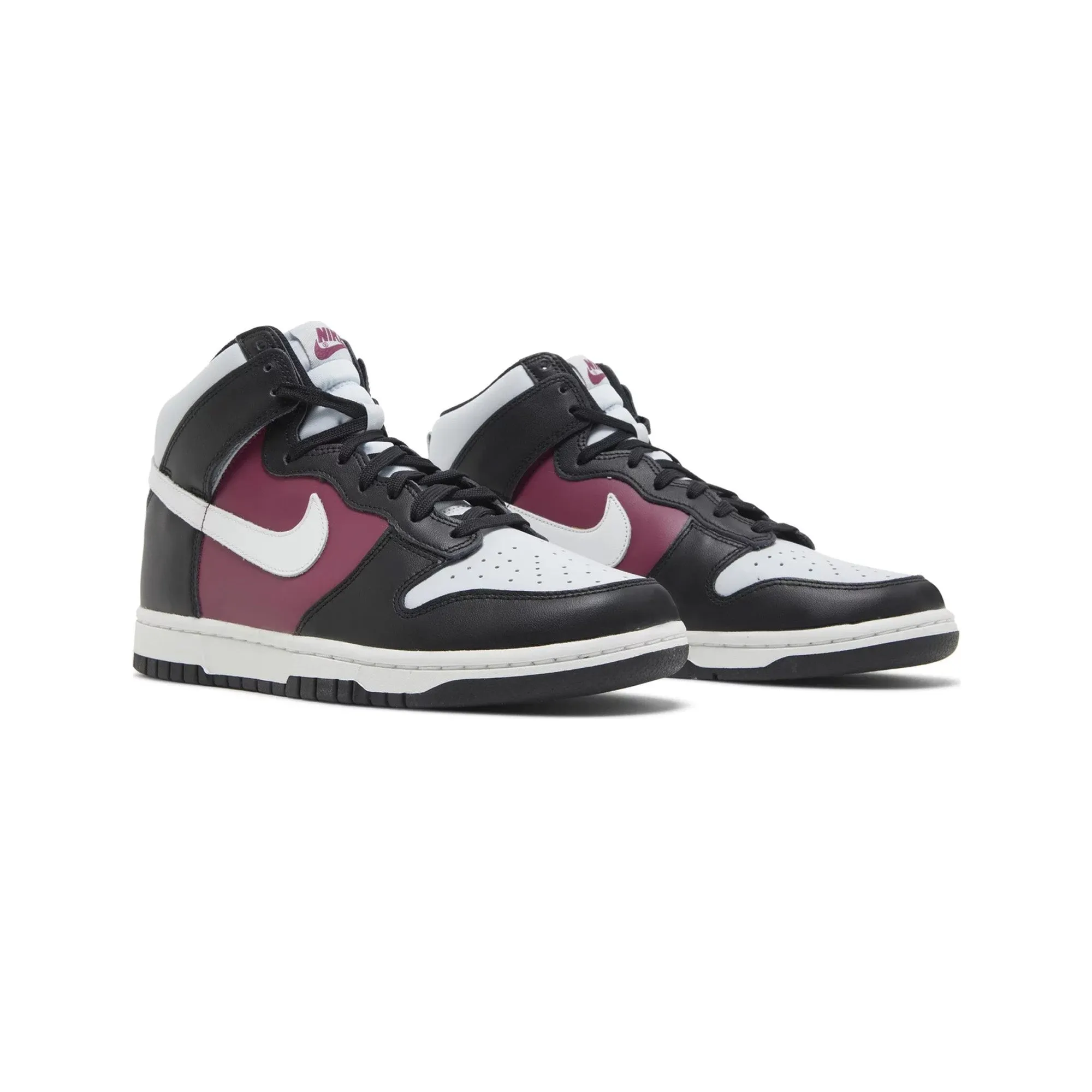 Nike Dunk High 'Black Rosewood Pure Platinum' Women's