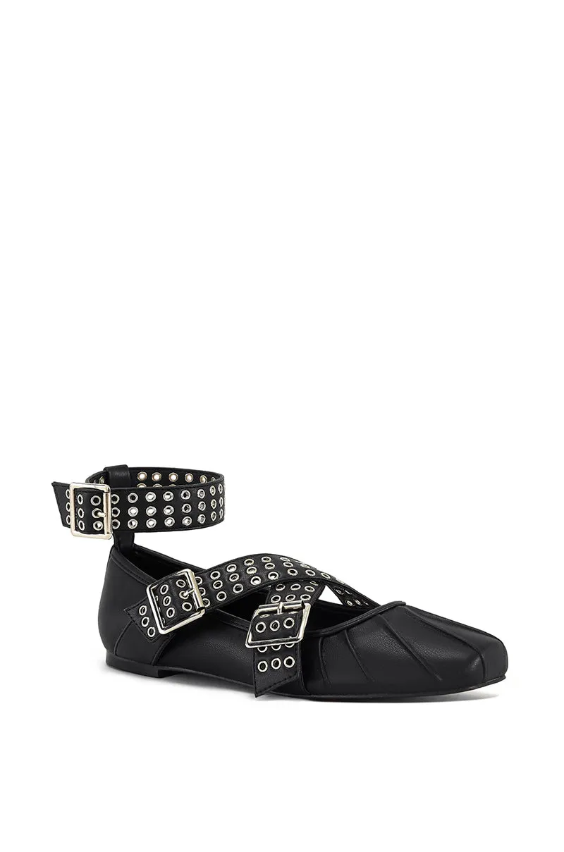 NOVALIE-BLACK BALLET FLAT