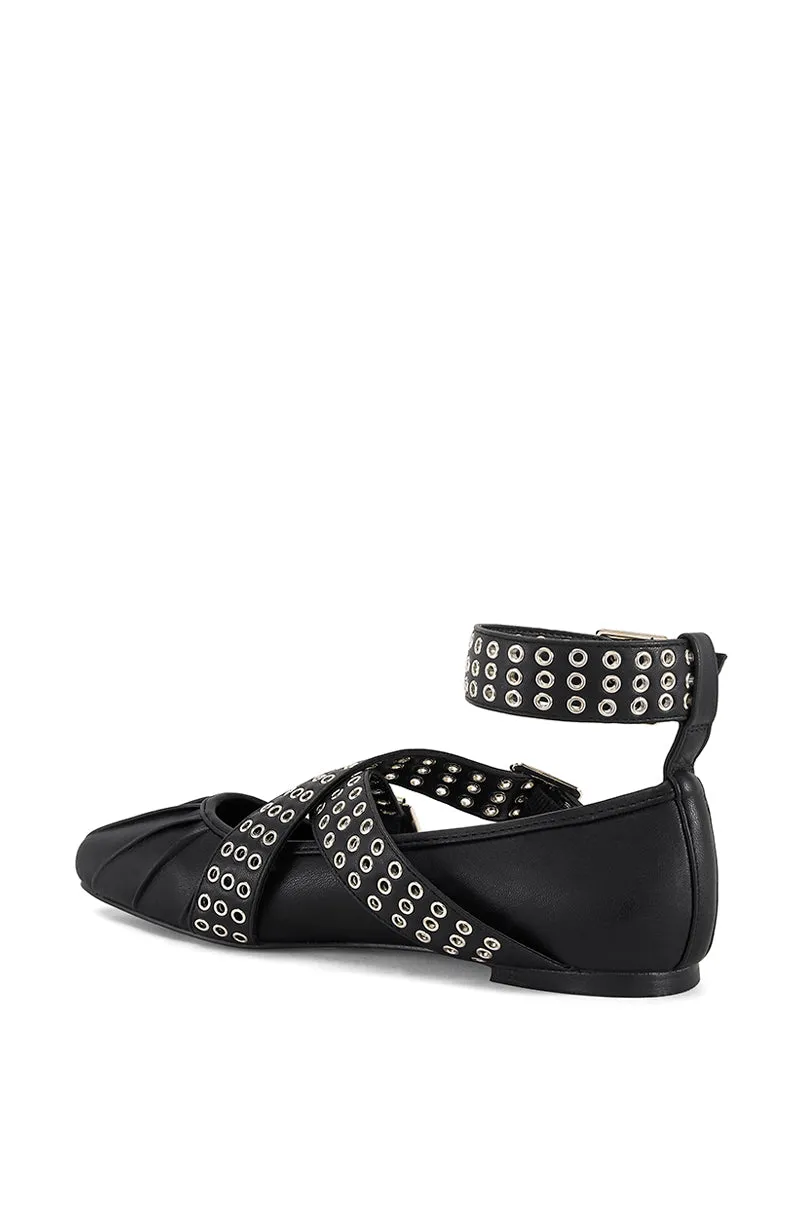 NOVALIE-BLACK BALLET FLAT