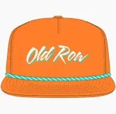 OUTDOORS SCRIPT NYLON HAT - ORANGE