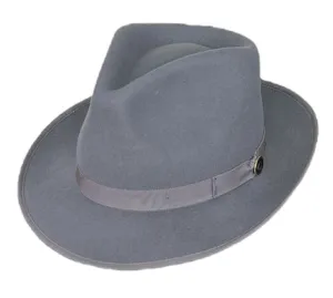 Palermo LiteFelt Snap Brim Fedora Hat by Levine Hats