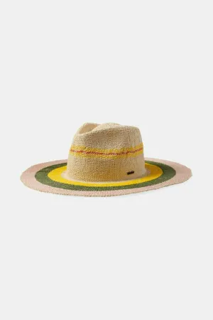 Pauma Straw Fedora - Natural