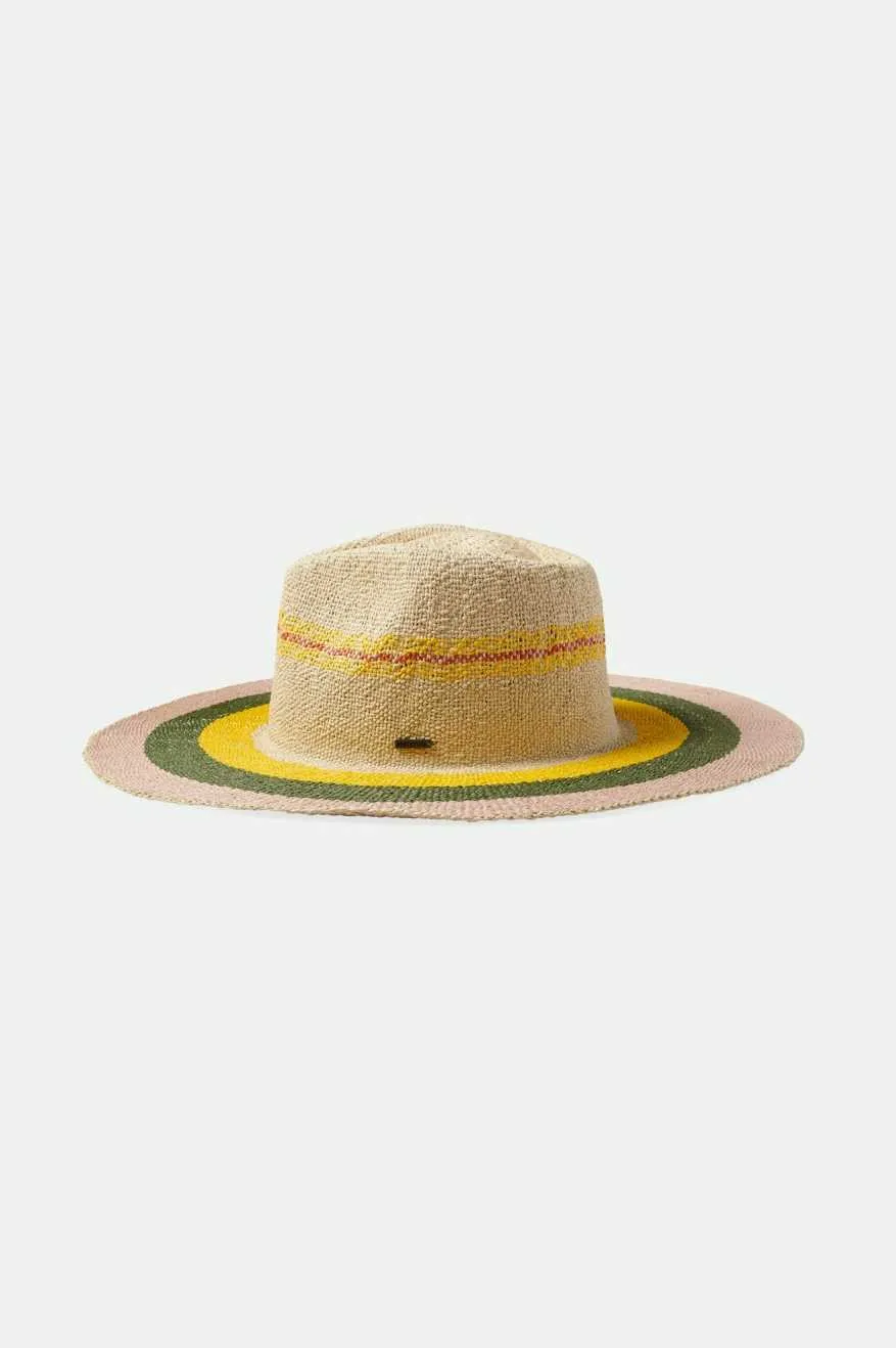 Pauma Straw Fedora - Natural