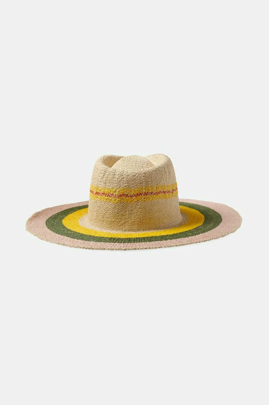 Pauma Straw Fedora - Natural