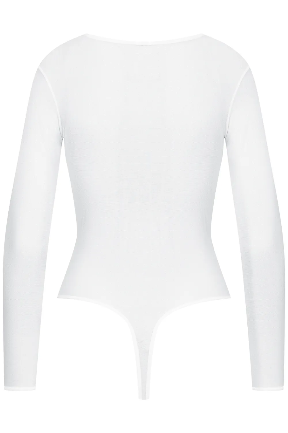 Pure Tentation Thong Bodysuit White