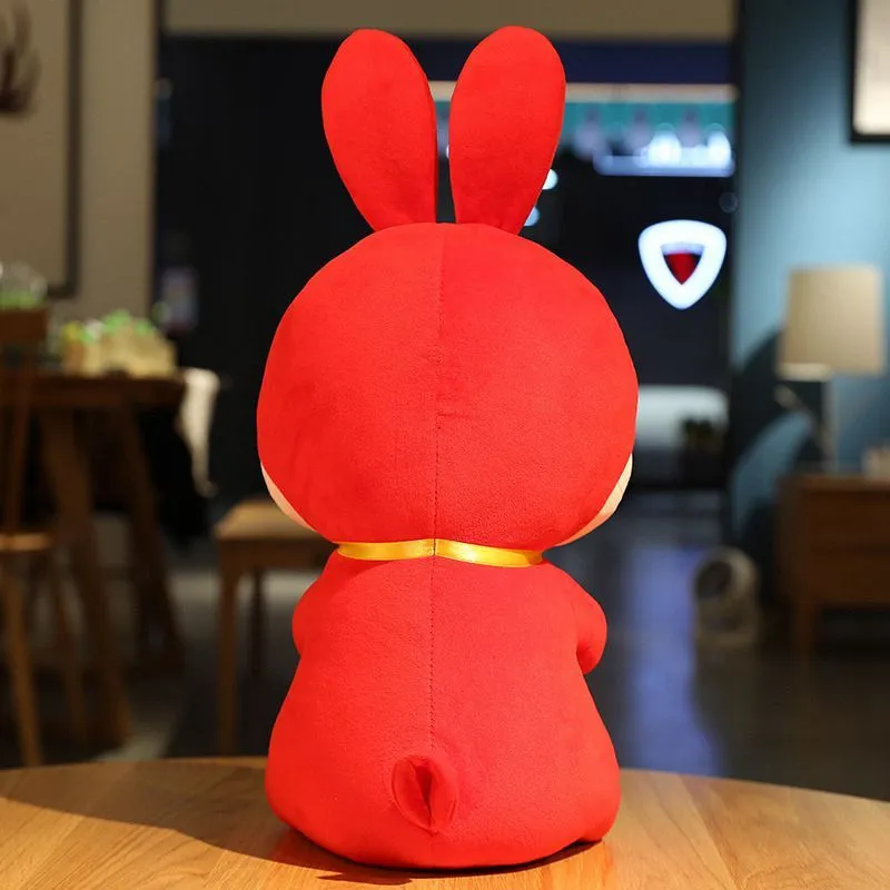 Red Rabbit Plush Toy