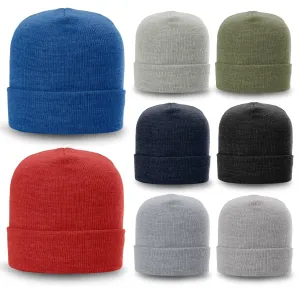 Richardson 137 Heathered Beanie with Cuff | Beanie with Stretchable Cuff - Min. 12 Beanies Per Order, Mix & Match