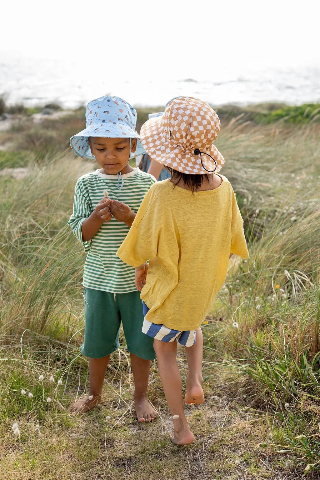 Sea Life Wide Brim Bucket Hat