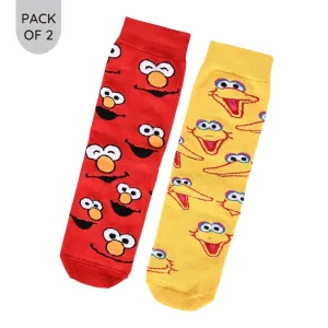 Sesame Street : Elmo & Big Bird Faces