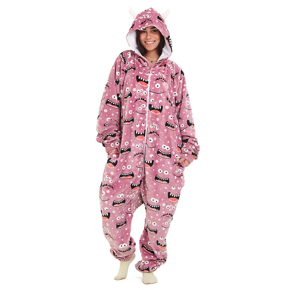 Snuggs Blanket Onesie Cashmere monster