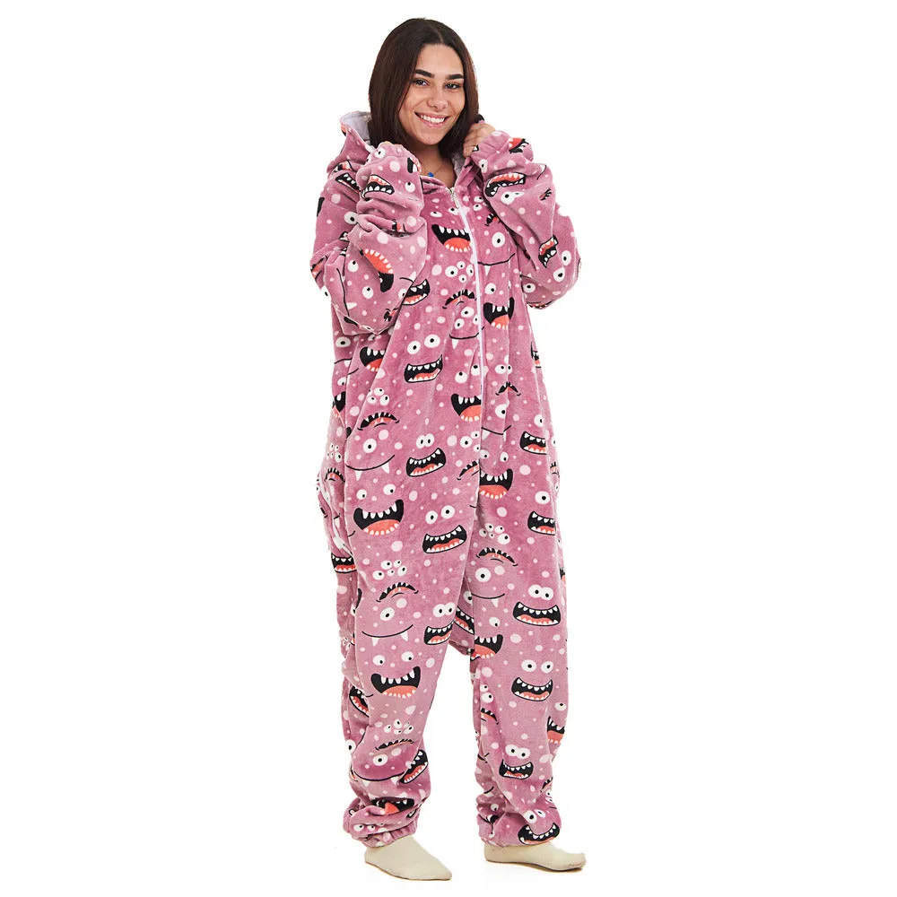 Snuggs Blanket Onesie Cashmere monster