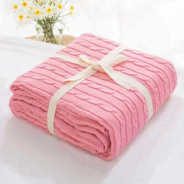 Soft Cotton Blankets for Beds