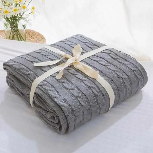 Soft Cotton Blankets for Beds