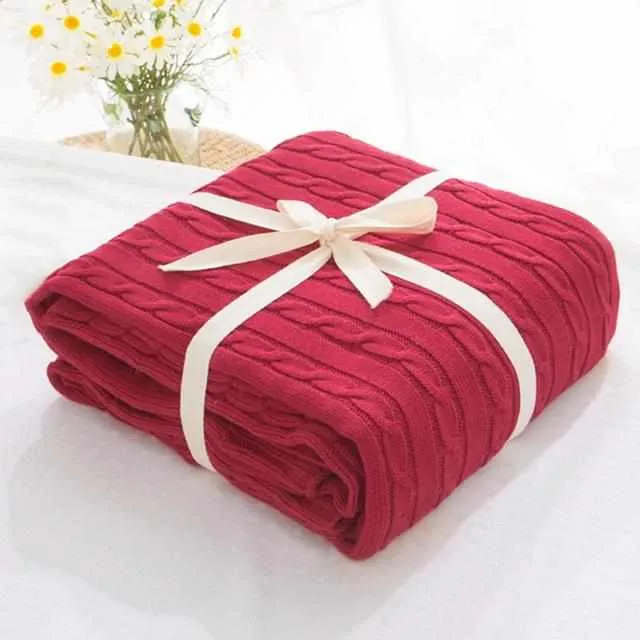 Soft Cotton Blankets for Beds