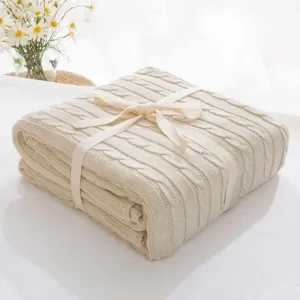 Soft Cotton Blankets for Beds